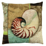 Almofada – 43 x 43 cm – Multicolorido – Algodão/Poliéster