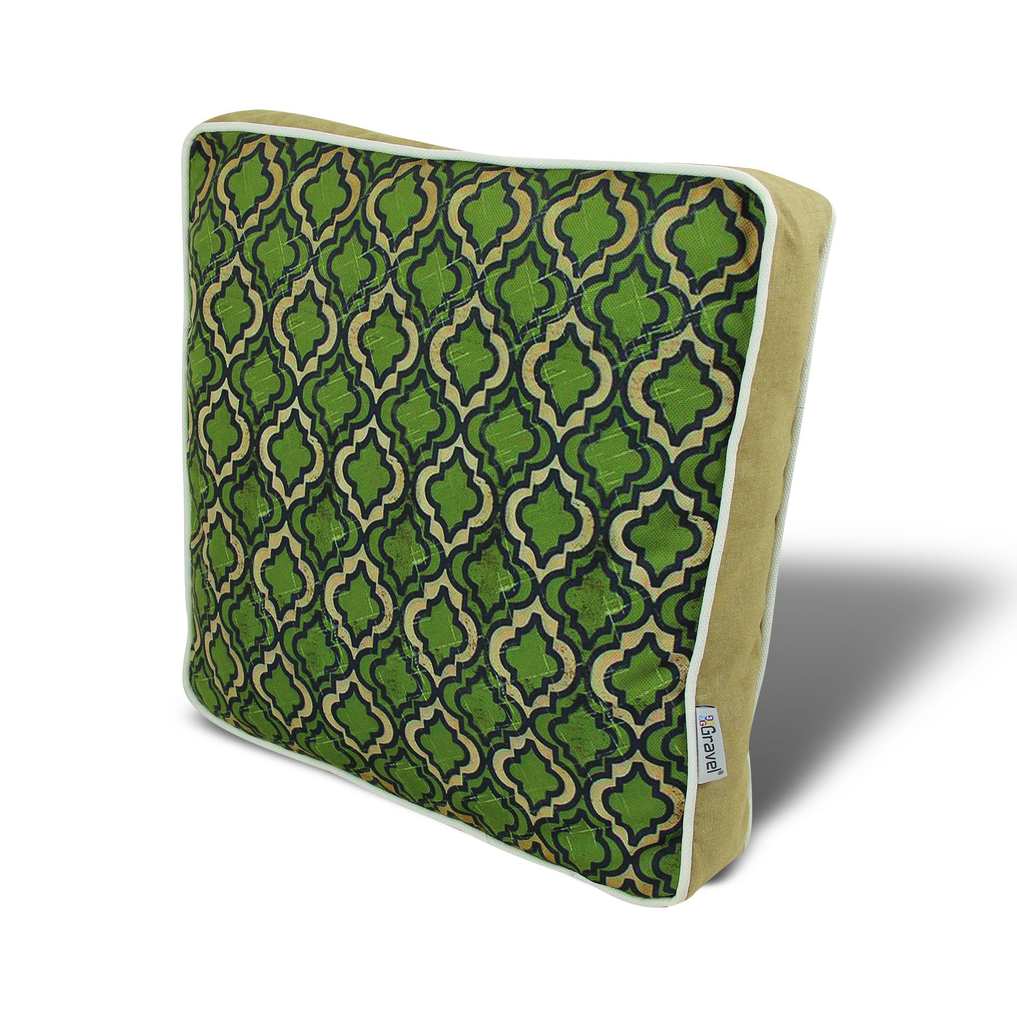 Almofada – 42 x 42 cm – Multicolorido – Algodão e Poliéster