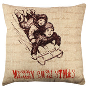 Almofada – 43 x 43 cm – Multicolorido – Algodão e Poliéster