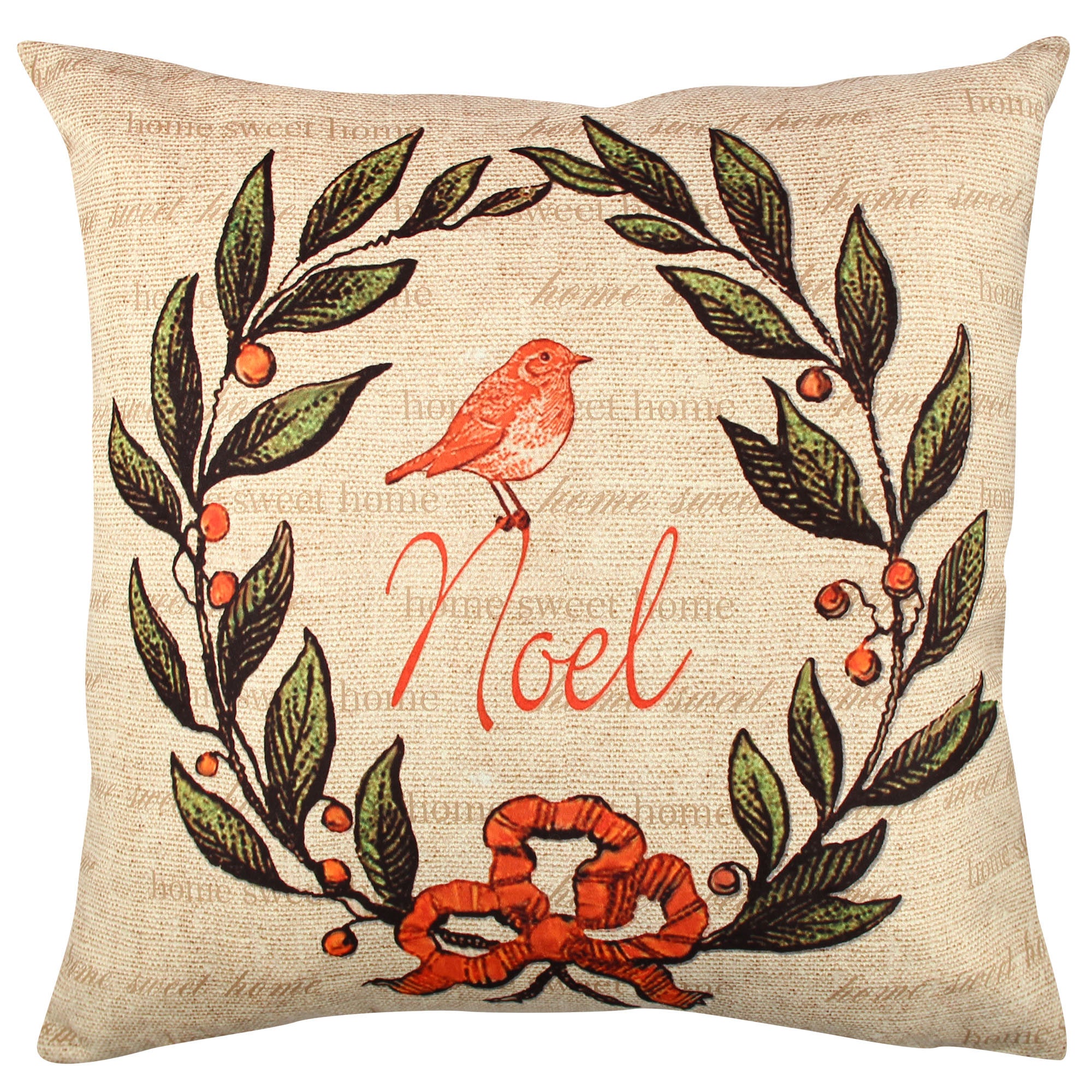 Almofada – 43 x 43 cm – Multicolorido – Algodão e Poliéster