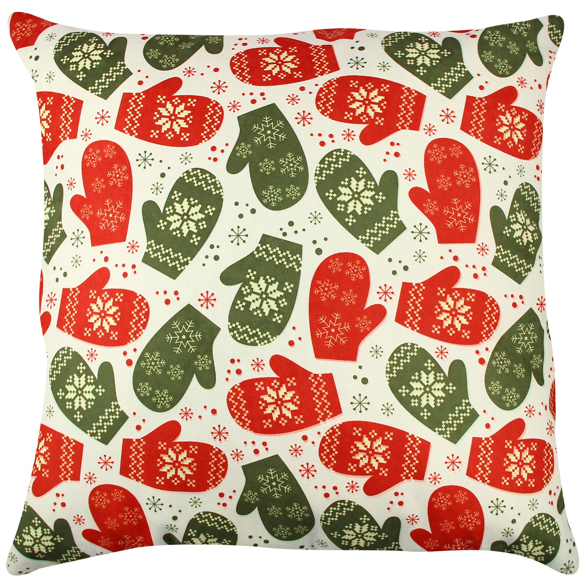 Almofada – 43 x 43 cm – Multicolorido – Algodão e Poliéster