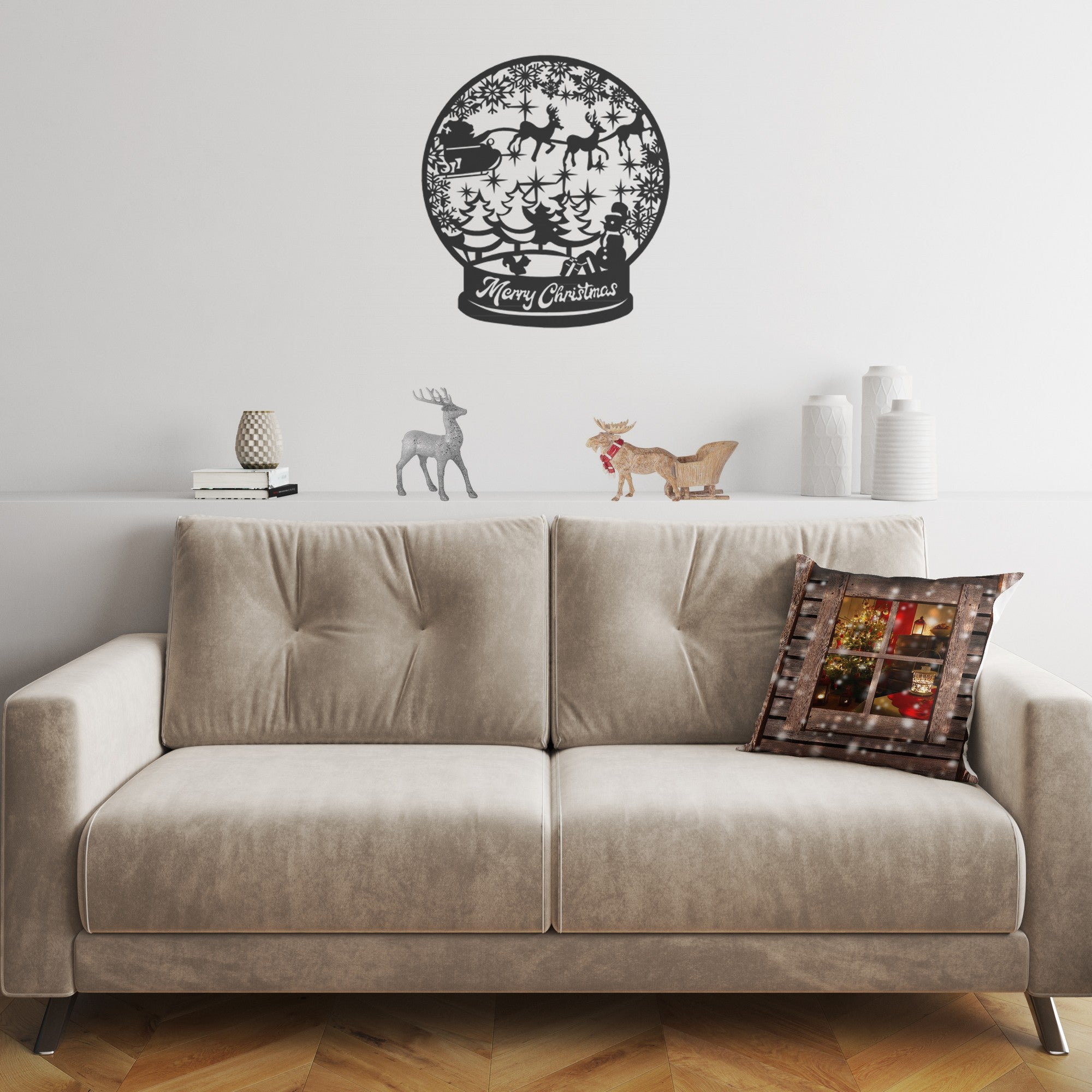 Almofada – 43 x 43 cm – Multicolorido – Algodão e Poliéster