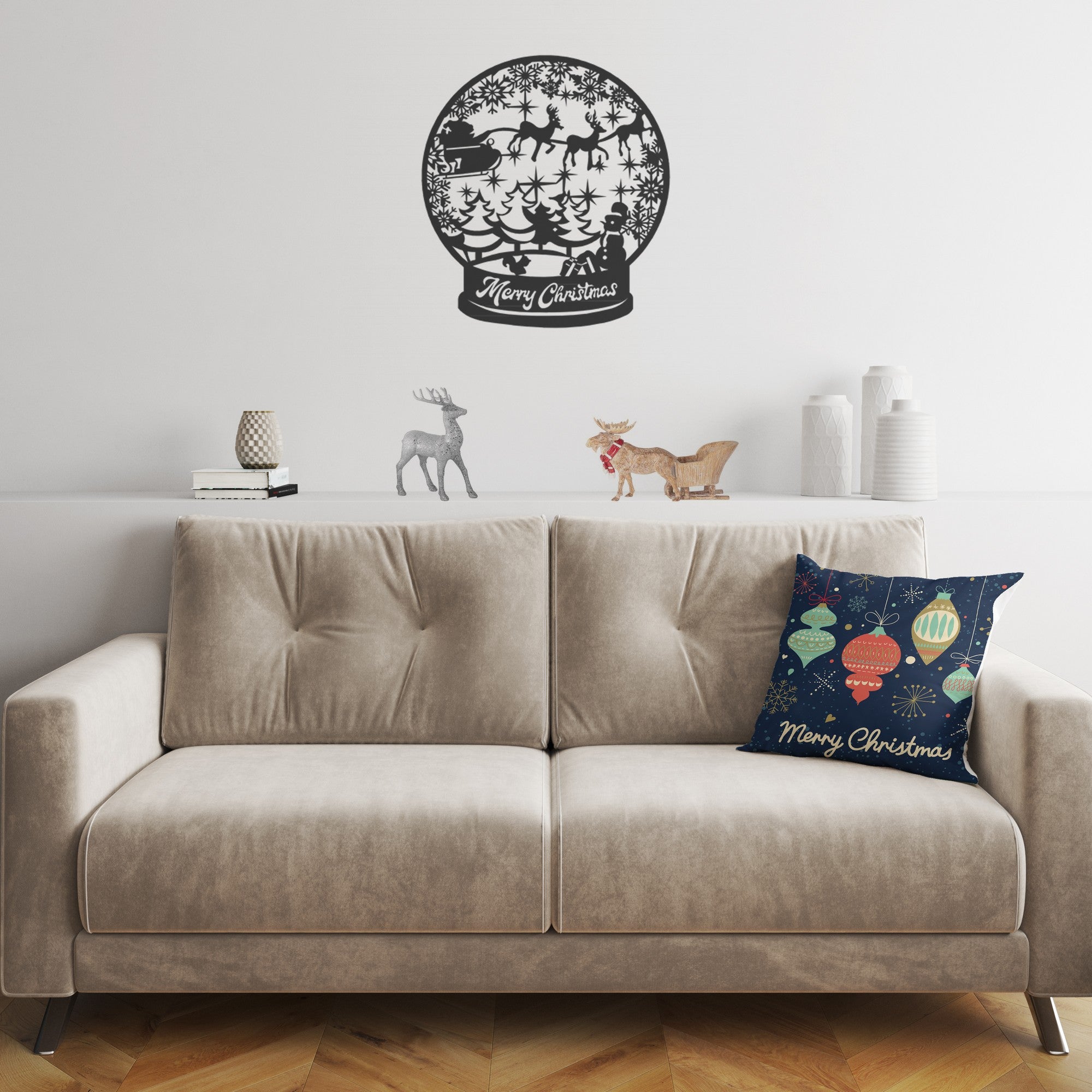 Almofada – 43 x 43 cm – Multicolorido – Algodão e Poliéster