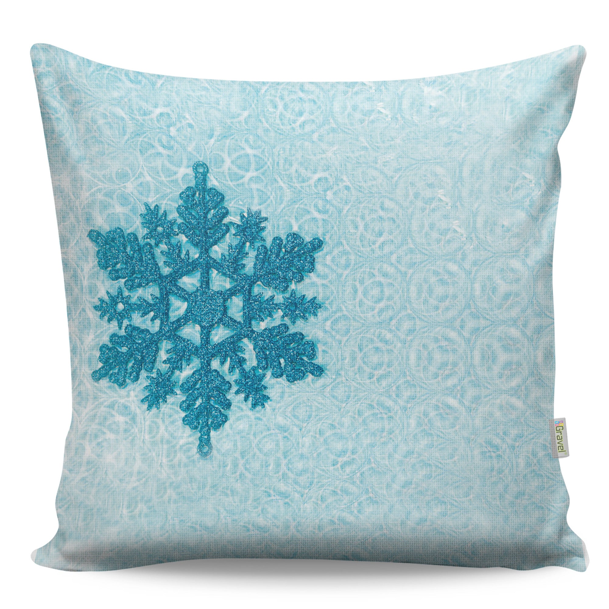 Almofada – 43 x 43 cm – Multicolorido – Algodão/Poliéster