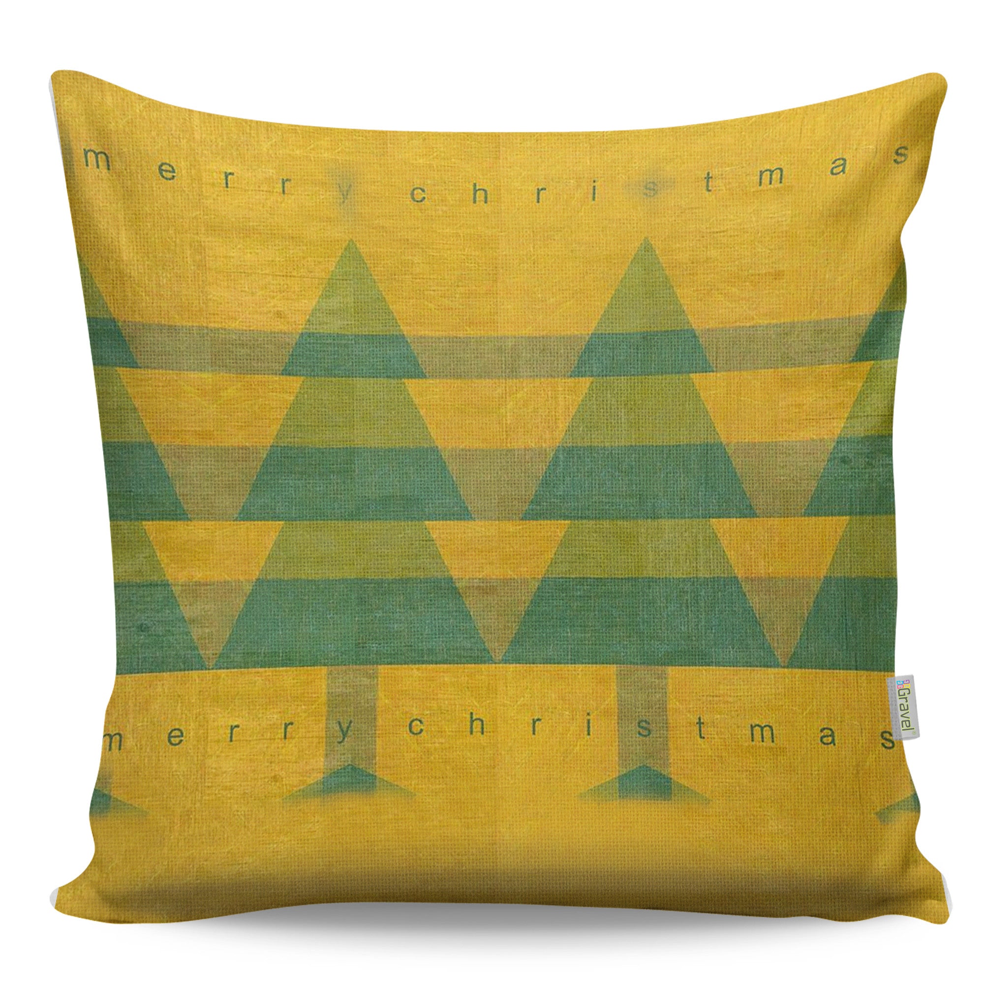 Almofada – 43 x 43 cm – Multicolorido – Algodão e Poliéster