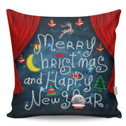 Almofada – 43 x 43 cm – Multicolorido – Algodão e Poliéster