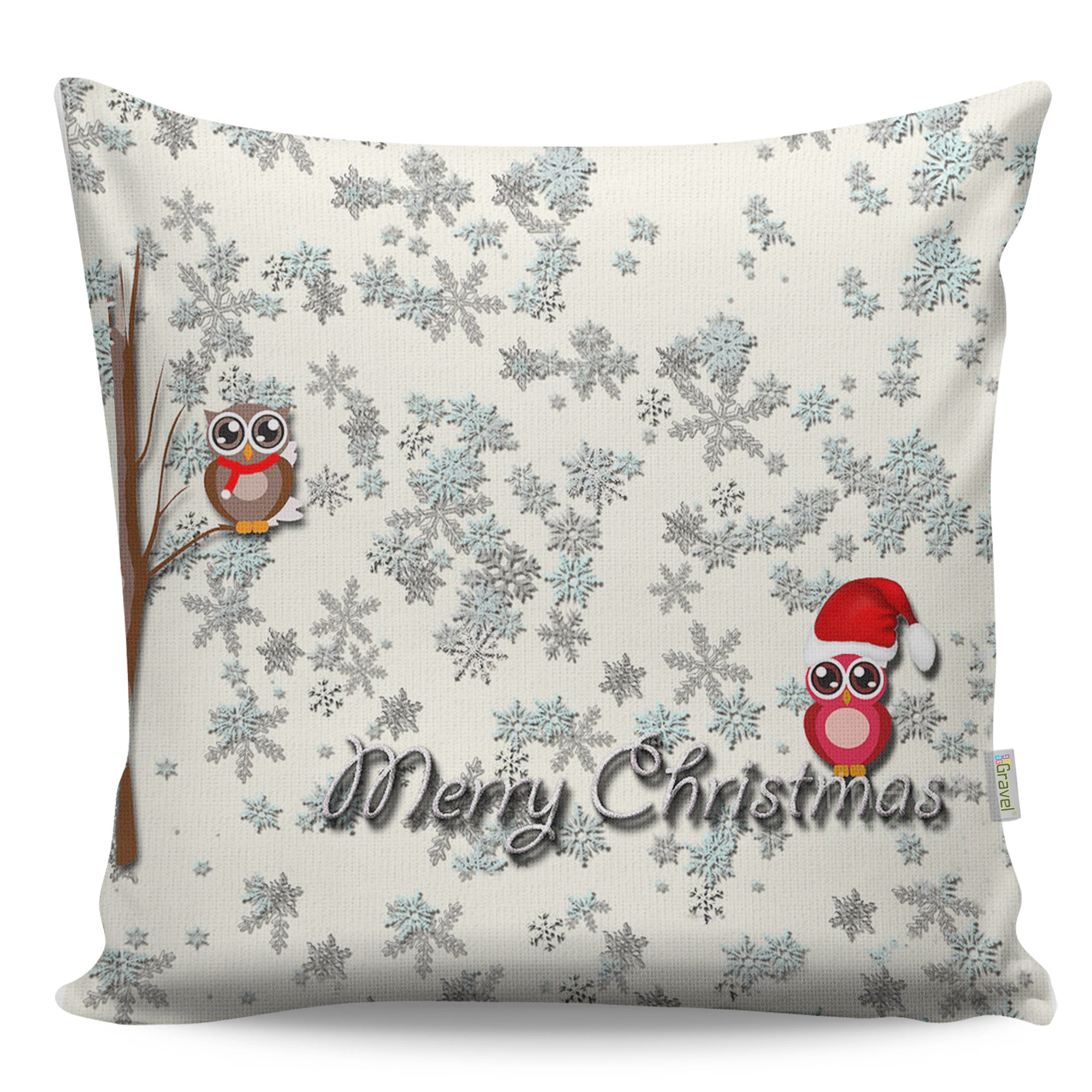 Almofada – 43 x 43 cm – Multicolorido – Algodão e Poliéster