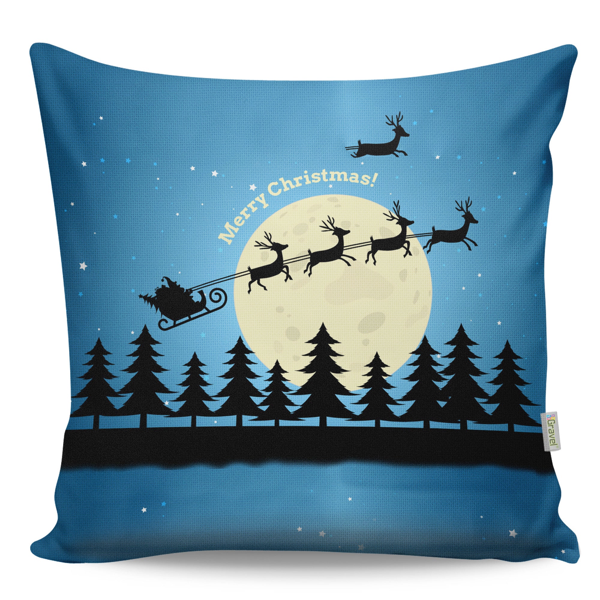 Almofada – 43 x 43 cm – Multicolorido – Algodão e Poliéster