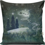 Almofada – 43 x 43 cm – Multicolorido – Algodão e Poliéster