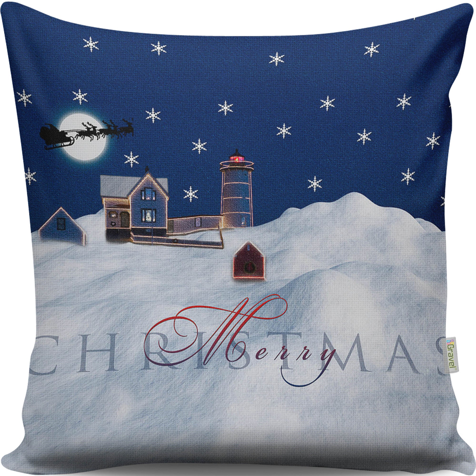 Almofada – 43 x 43 cm – Multicolorido – Algodão e Poliéster