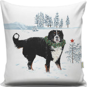 Almofada – 43 x 43 cm – Multicolorido – 50% Algodão, 50% Poliéster