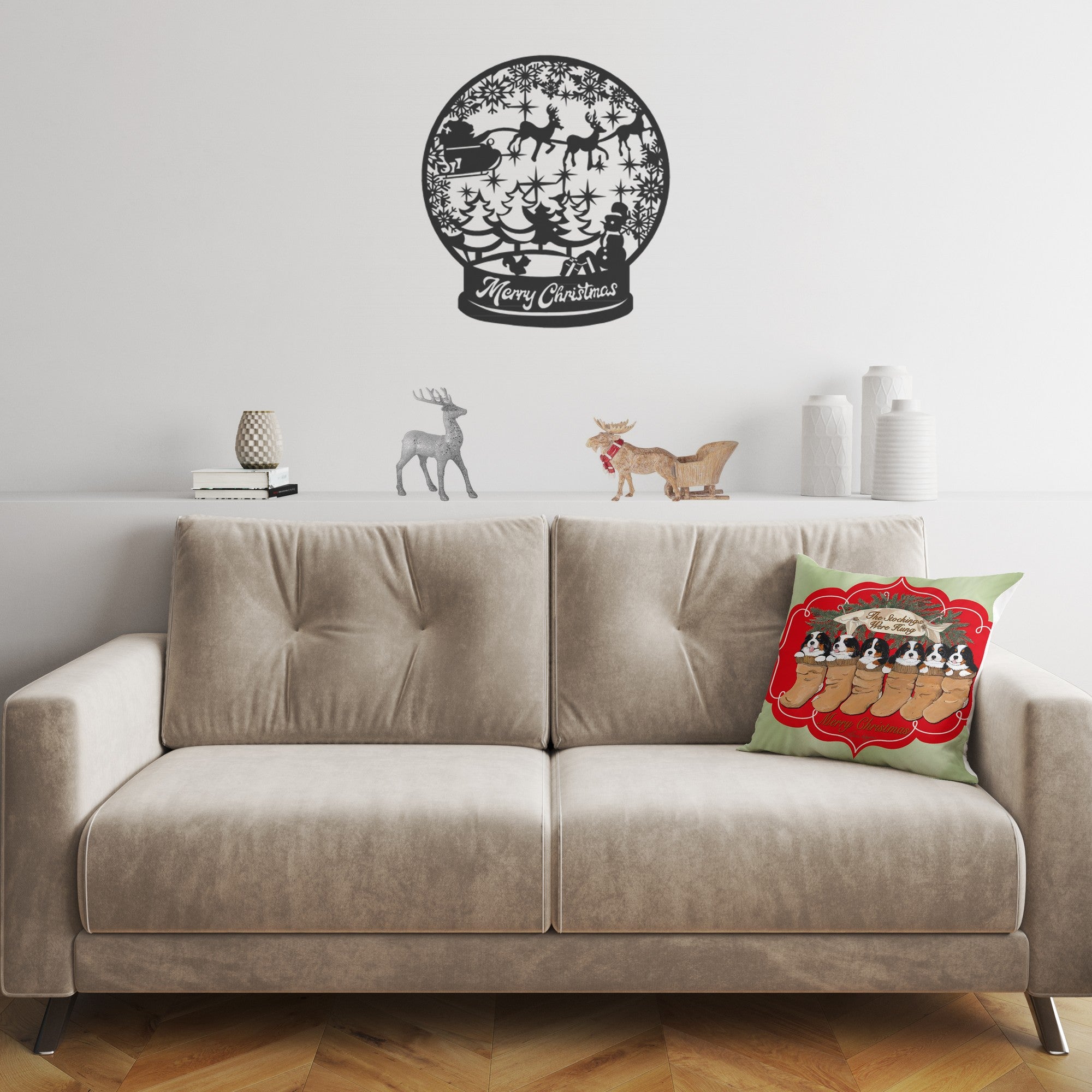 Almofada – 43 x 43 cm – Multicolorido – 50% Algodão / 50% Poliéster