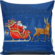 Almofada – 43 x 43 cm – Multicolorido – Algodão e Poliéster