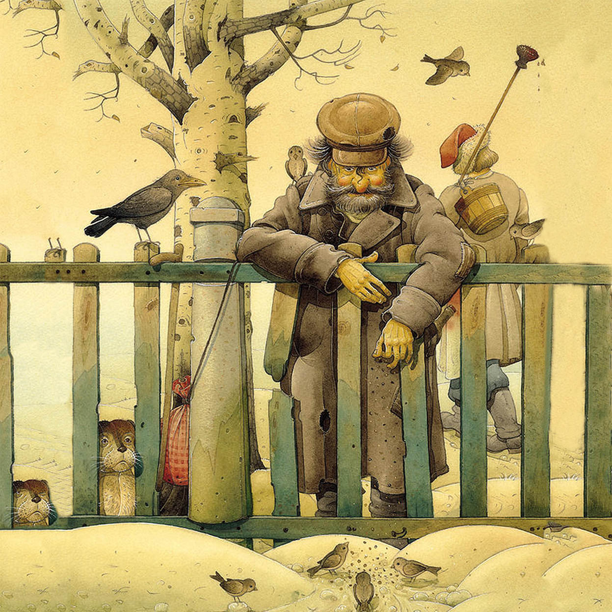 Almofada – 43 x 43 cm – Multicolorido – Algodão e Poliéster