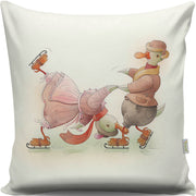 Almofada – 43 x 43 cm – Multicolorido – Algodão e Poliéster