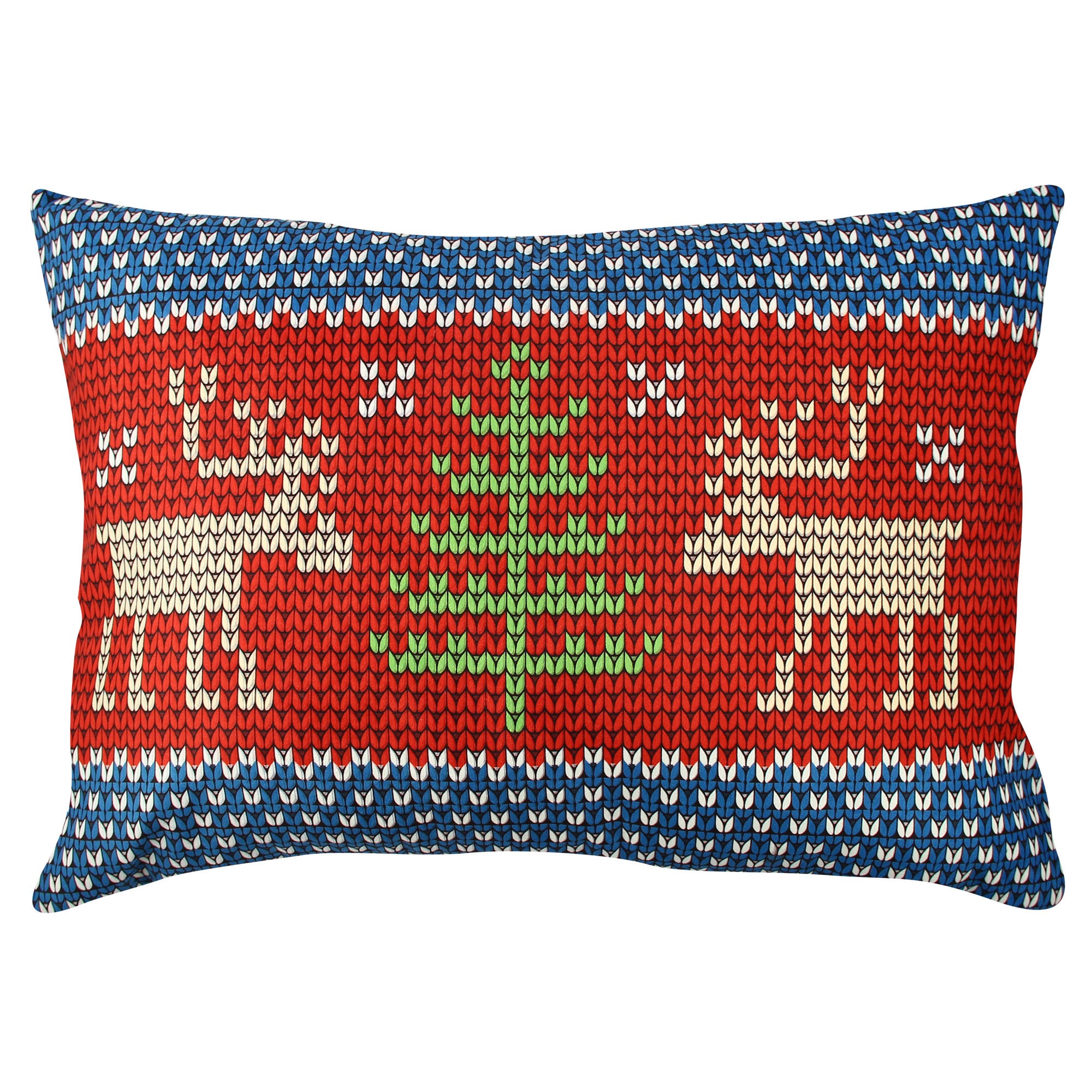 Almofada – 33 x 48 cm – Multicolorido – 50% algodão, 50% poliéster