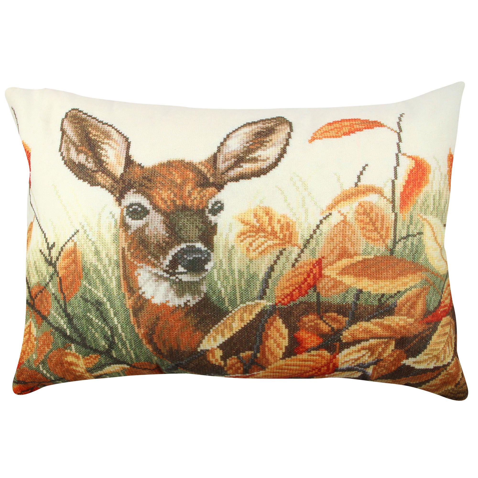 Almofada – 33 x 48 cm – Multicolorido – Algodão e Poliéster