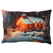 Almofada – 33 x 48 cm – Multicolorido – Algodão/Poliéster