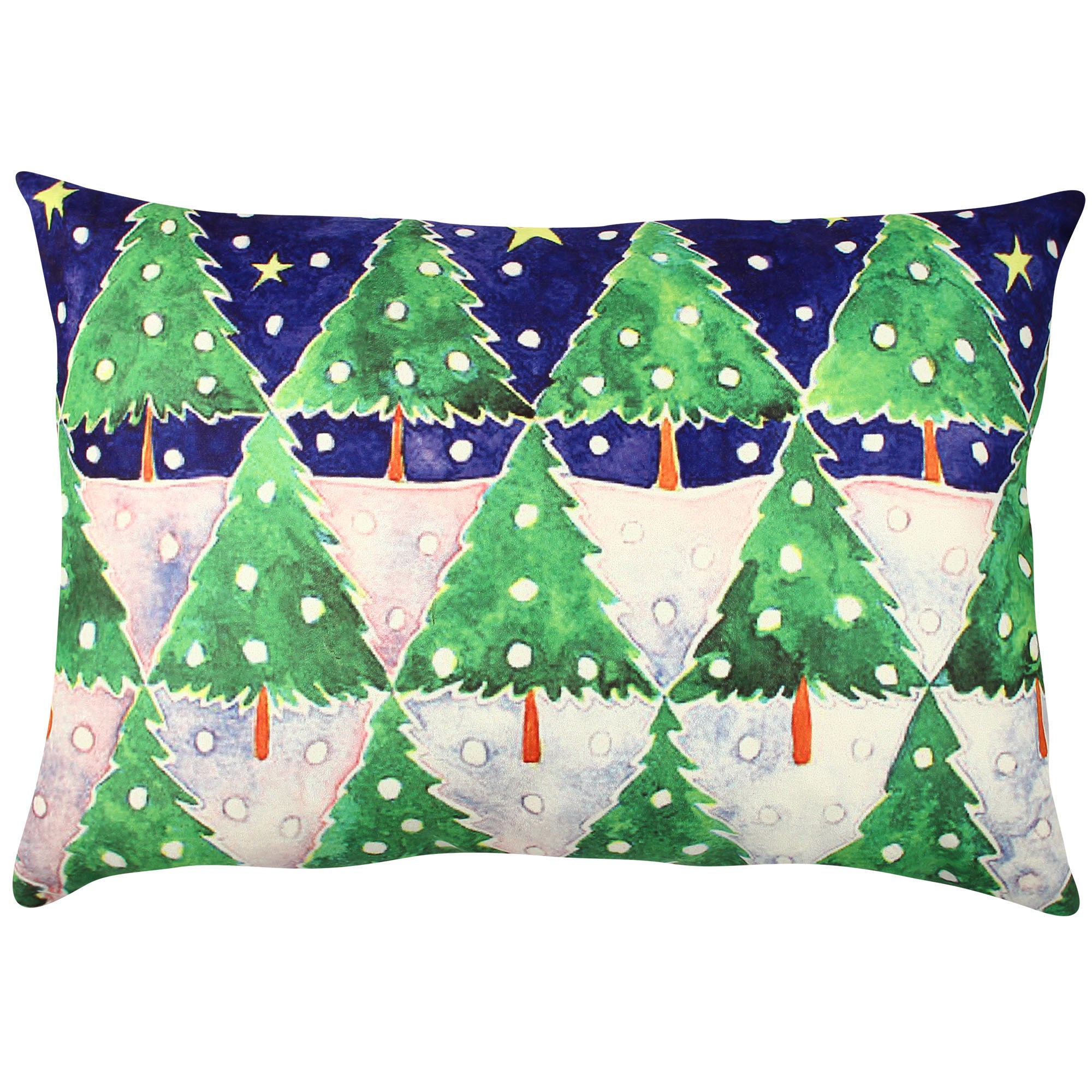 Almofada – 33 x 48 cm – Multicolorido – Algodão e Poliéster