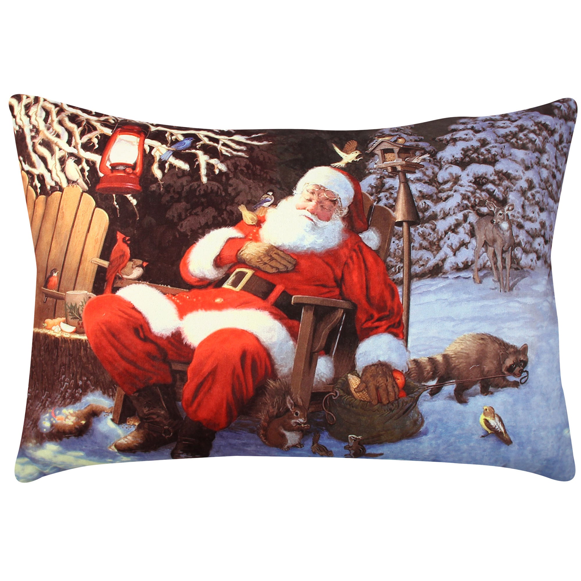 Almofada – 33 x 48 cm – Multicolorido – 50% Algodão / 50% Poliéster