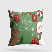 Almofada – 43 x 43 cm – Multicolorido – Algodão e poliéster