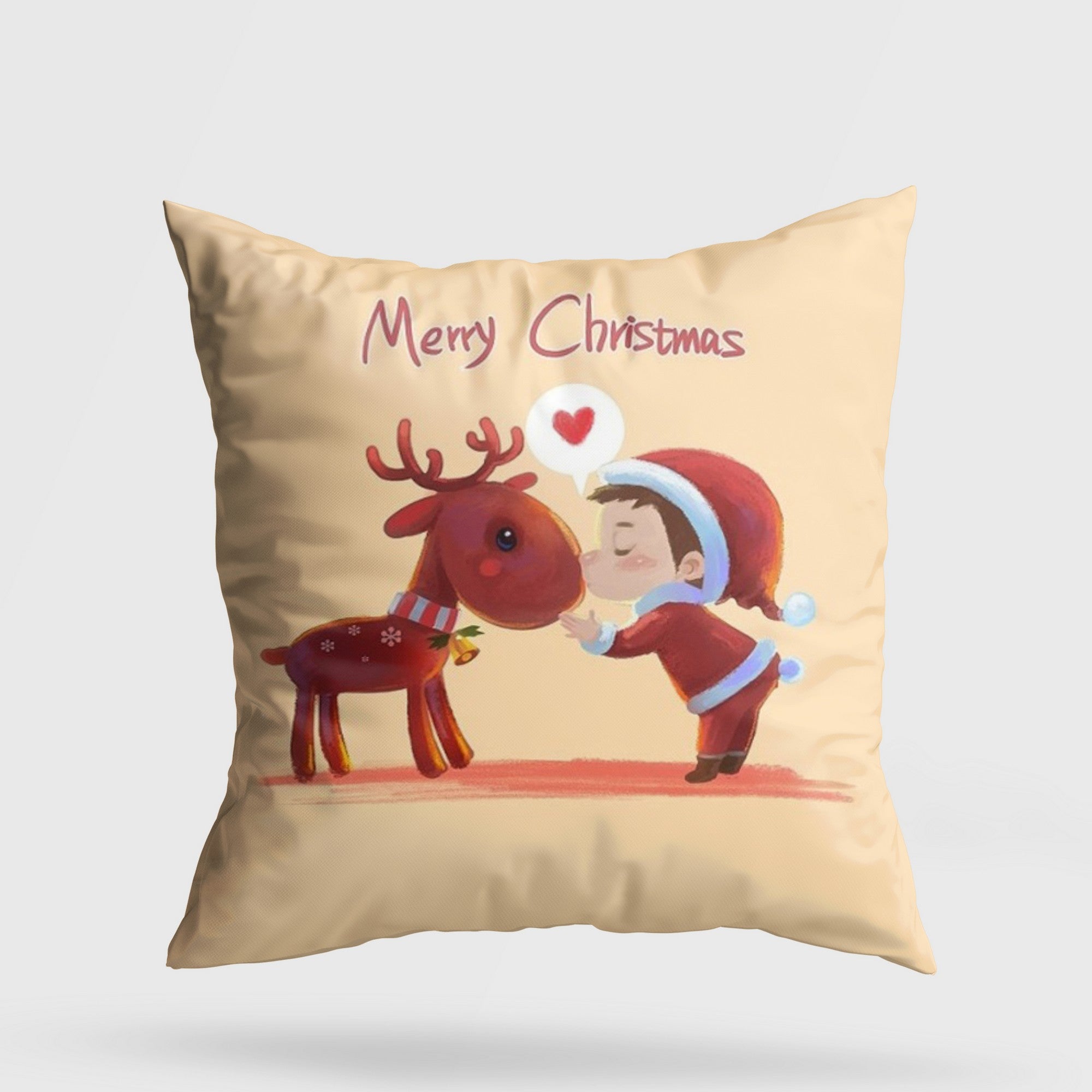 Almofada – 43 x 43 cm – Multicolorido – Algodão e Poliéster