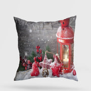 Almofada – 43 x 43 cm – Multicolorido – Algodão e Poliéster