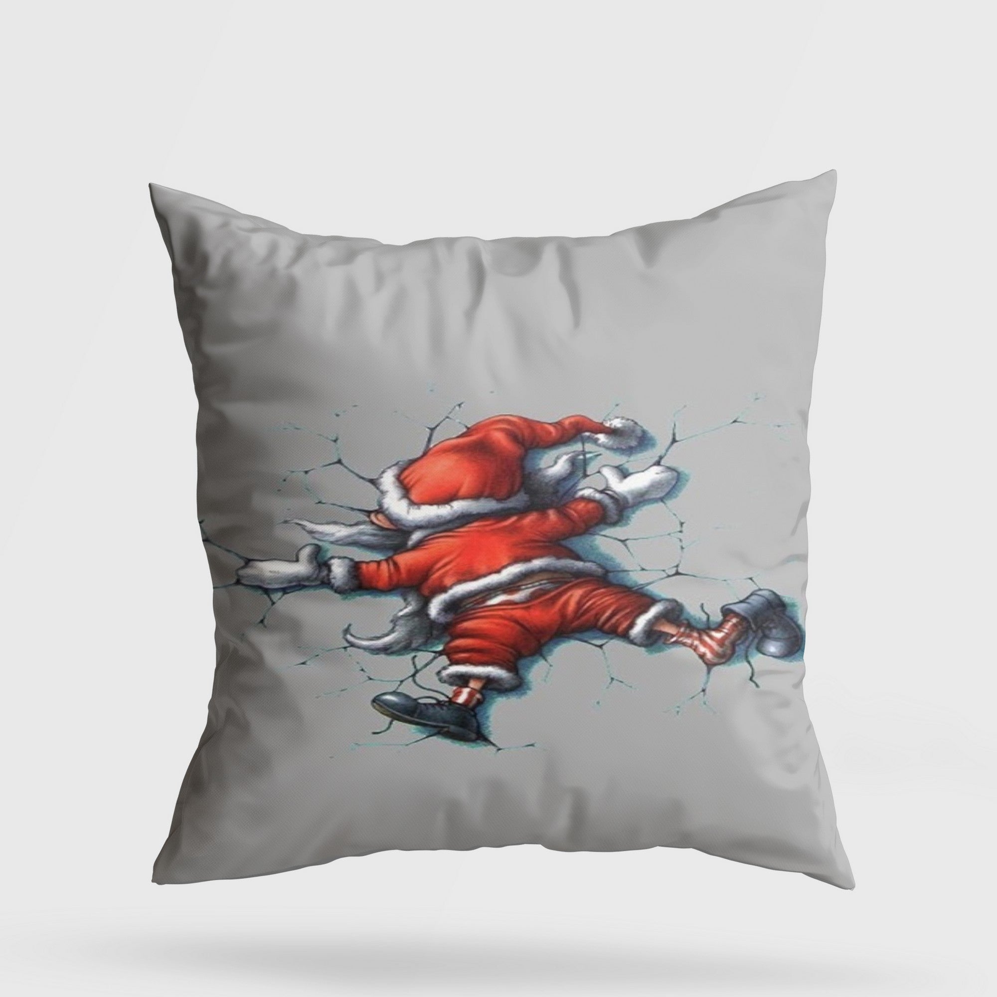 Almofada – 43 x 43 cm – Multicolorido – Algodão e Poliéster