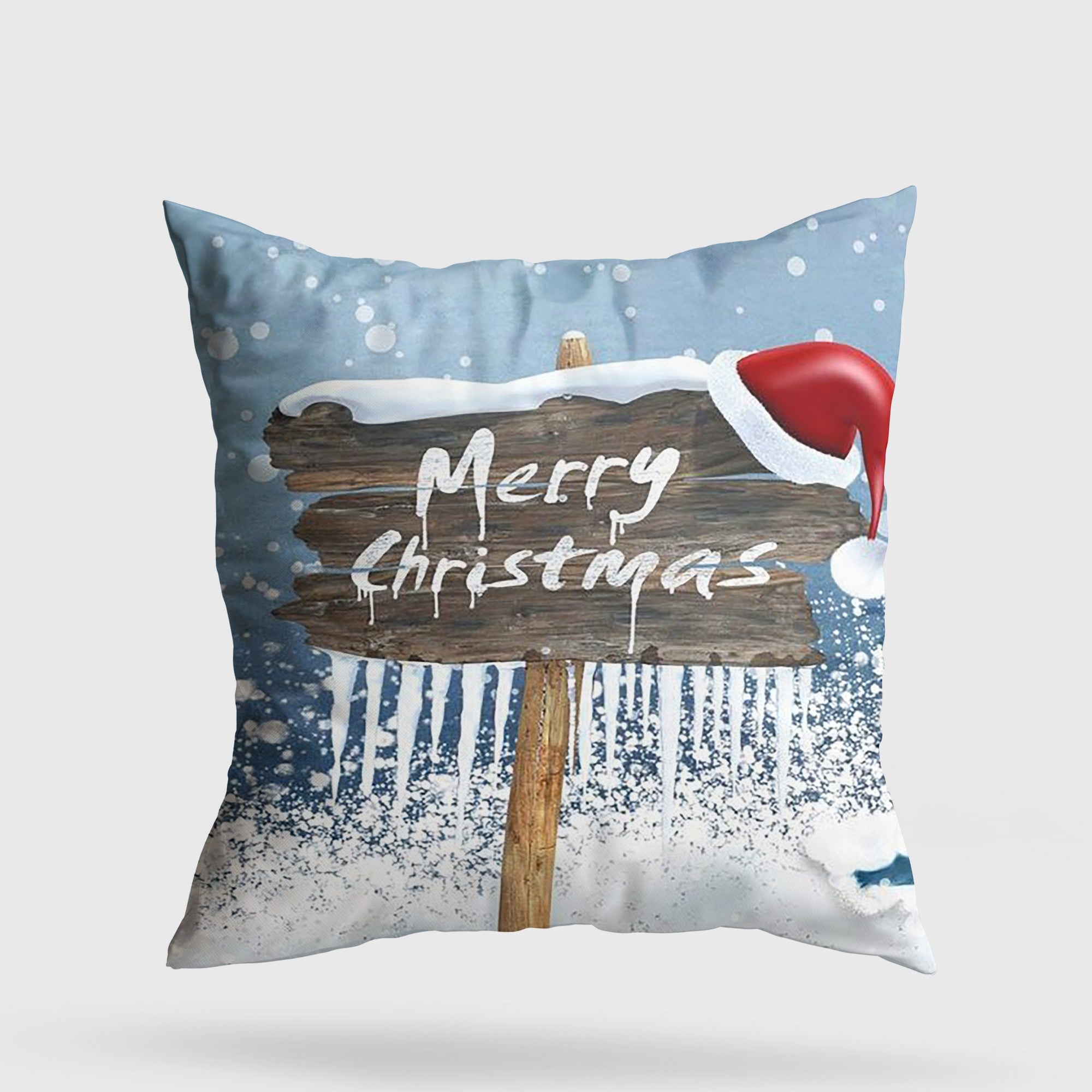 Almofada – 43 x 43 cm – Multicolorido – Algodão/Poliéster