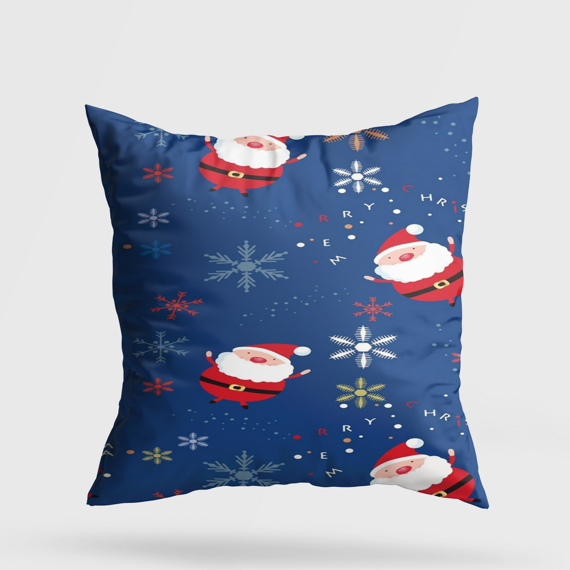 Almofada – 43 x 43 cm – Multicolorido – Algodão e Poliéster