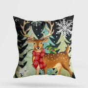 Almofada – 43 x 43 cm – Multicolorido – Algodão e Poliéster