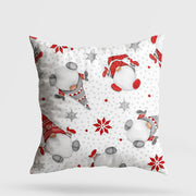 Almofada – 43 x 43 cm – Multicolorido – Algodão/Poliéster