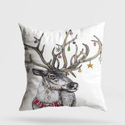 Almofada – 43 x 43 cm – Multicolorido – Algodão e Poliéster