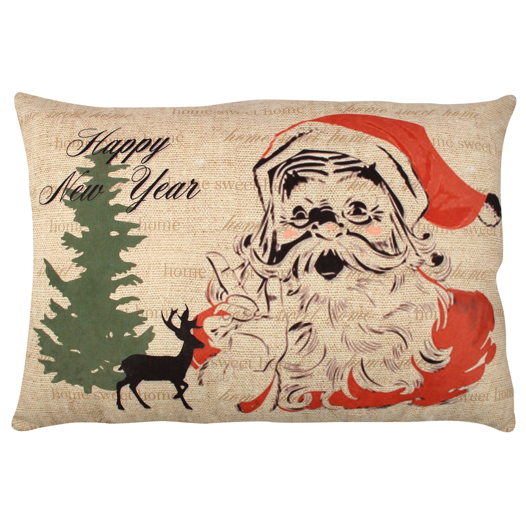 Almofada – 33 x 48 cm – Multicolorido – Algodão e Poliéster