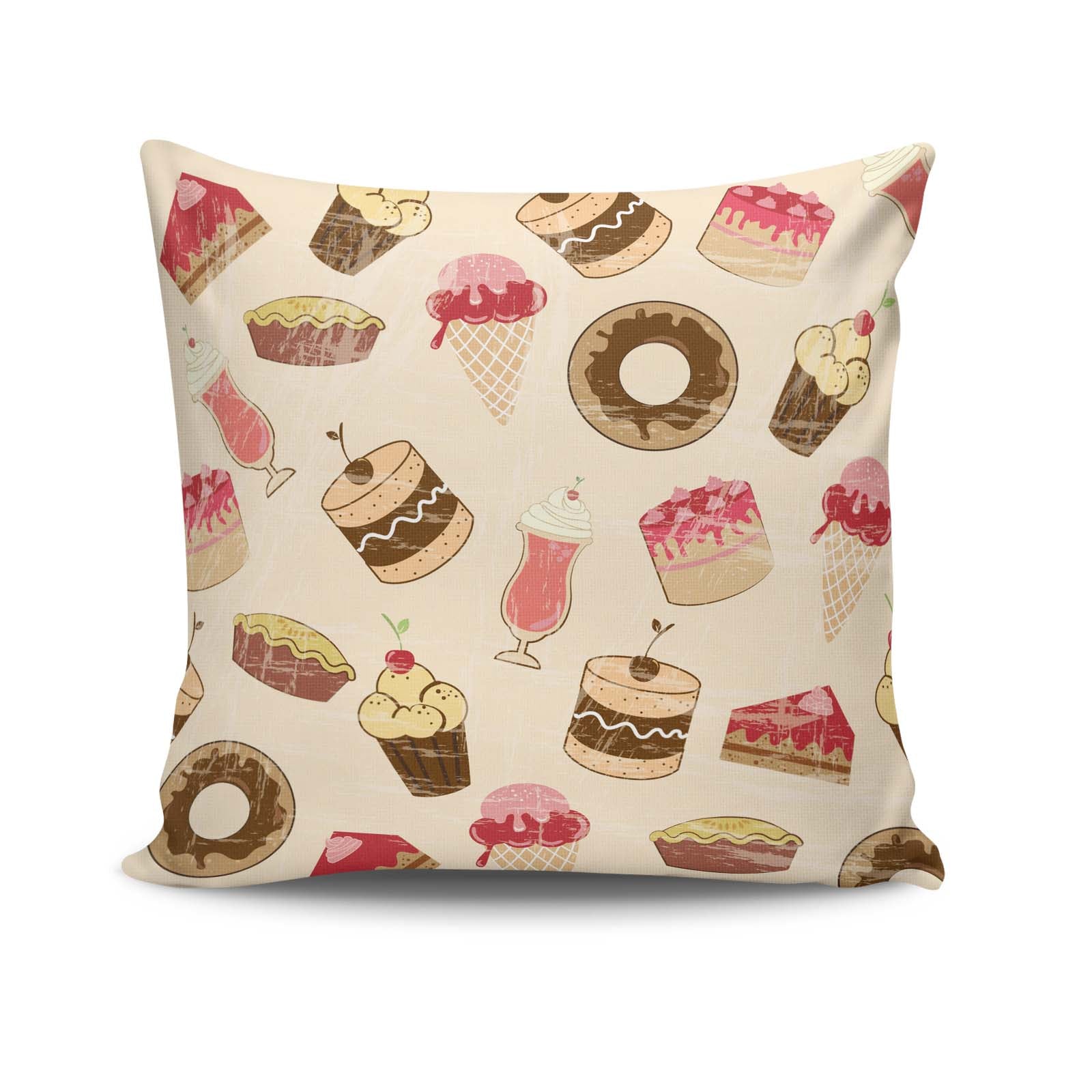 Almofada – 43 x 43 cm – Multicolorido – Algodão e Poliester