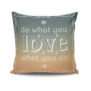 Almofada – 43 x 43 cm – Multicolorido – Algodão e Poliéster