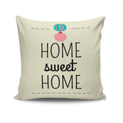 Almofada – 43 x 43 cm – Multicolorido – Algodão e Poliéster