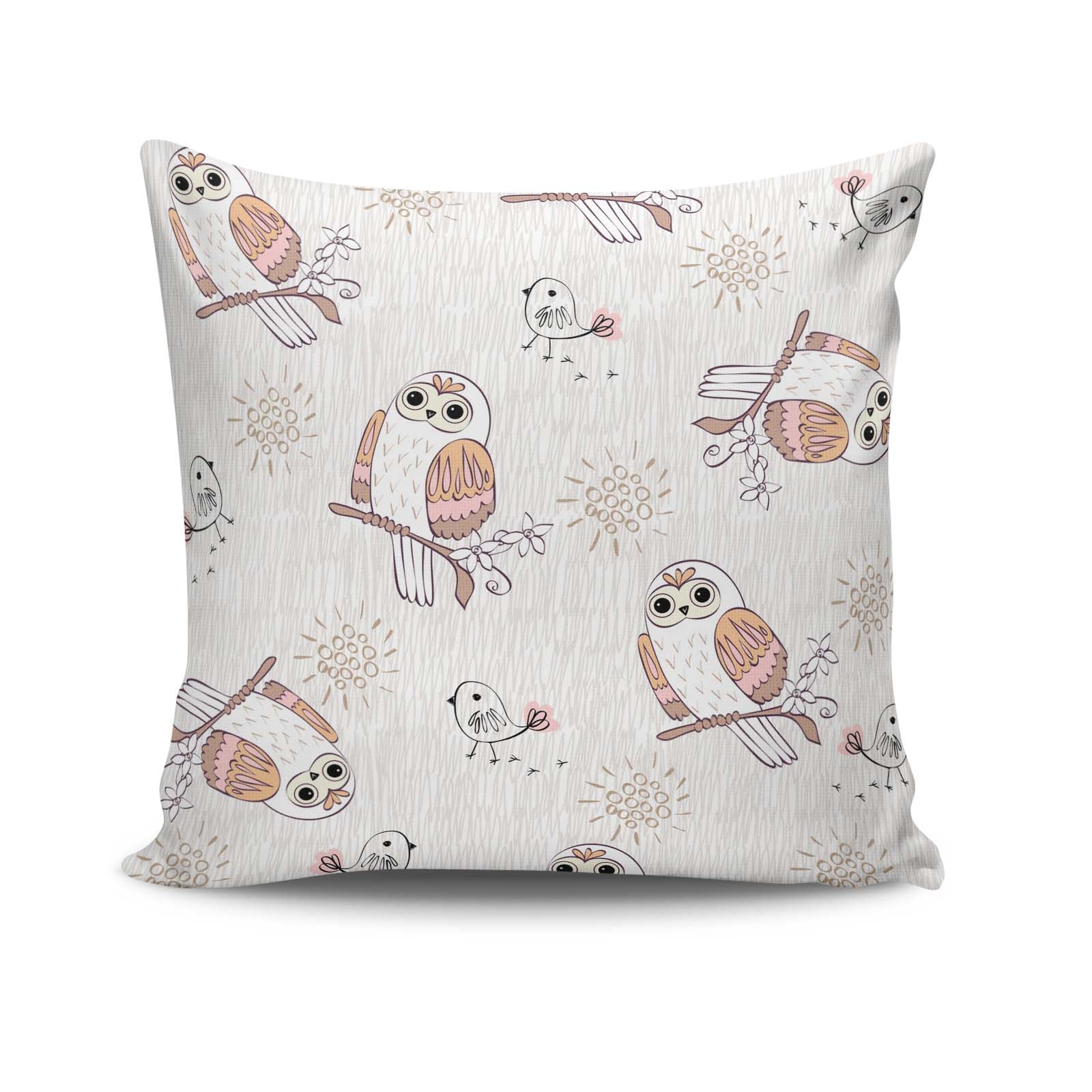 Almofada – 43 x 43 cm – Multicolorido – Algodão e Poliester