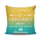 Almofada – 43 x 43 cm – Multicolorido – 50% Algodão e 50% Poliéster