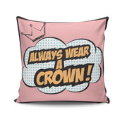 Almofada – 43 x 43 cm – Multicolorido – Algodão e Poliéster