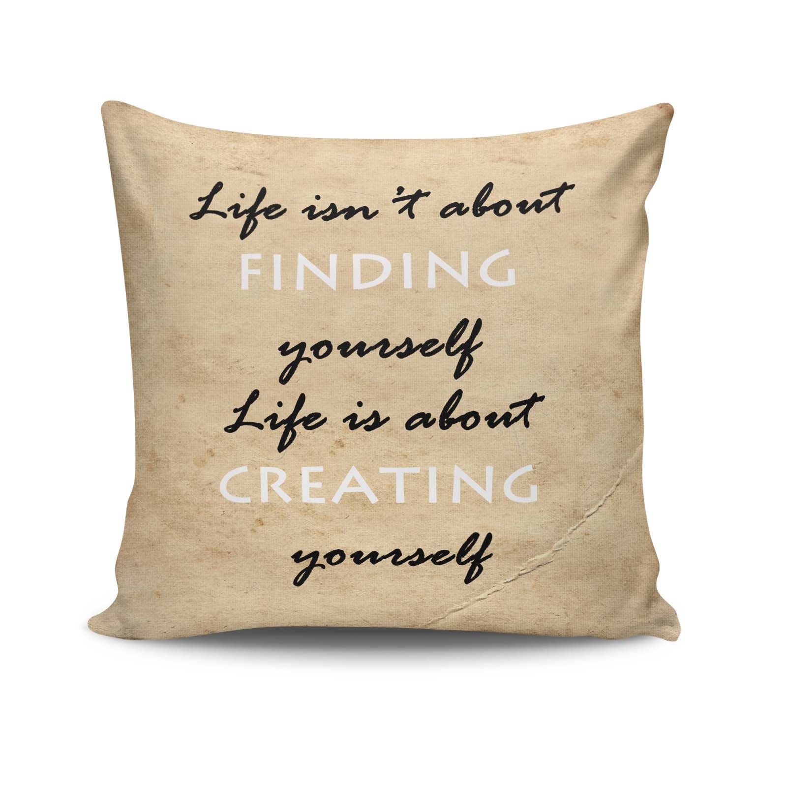 Almofada – 43 x 43 cm – Multicolorido – Algodão e Poliéster