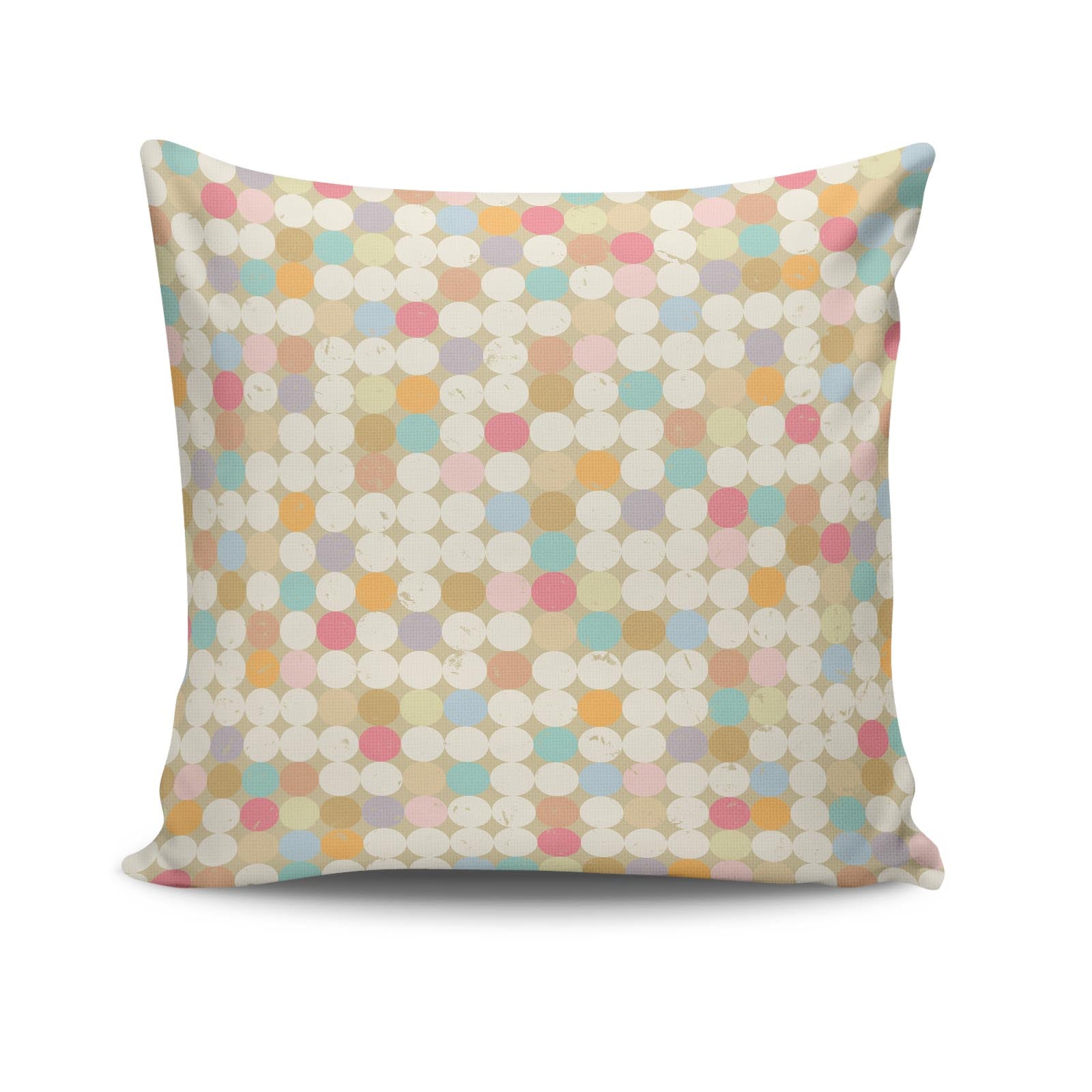 Capa de almofada – 43 x 43 cm – Multicolorido – 50% Algodão / 50% Poliester