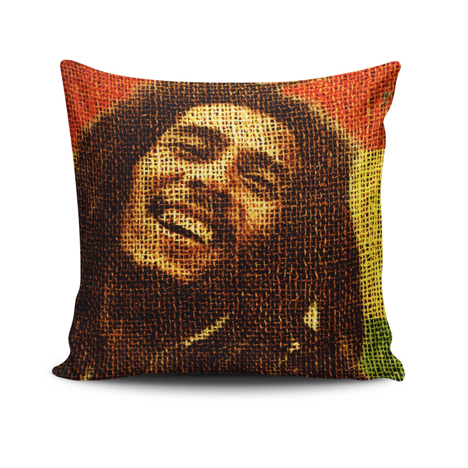 Capa de almofada – 43 x 43 cm – Multicolorido – 50% Algodão / 50% Poliéster
