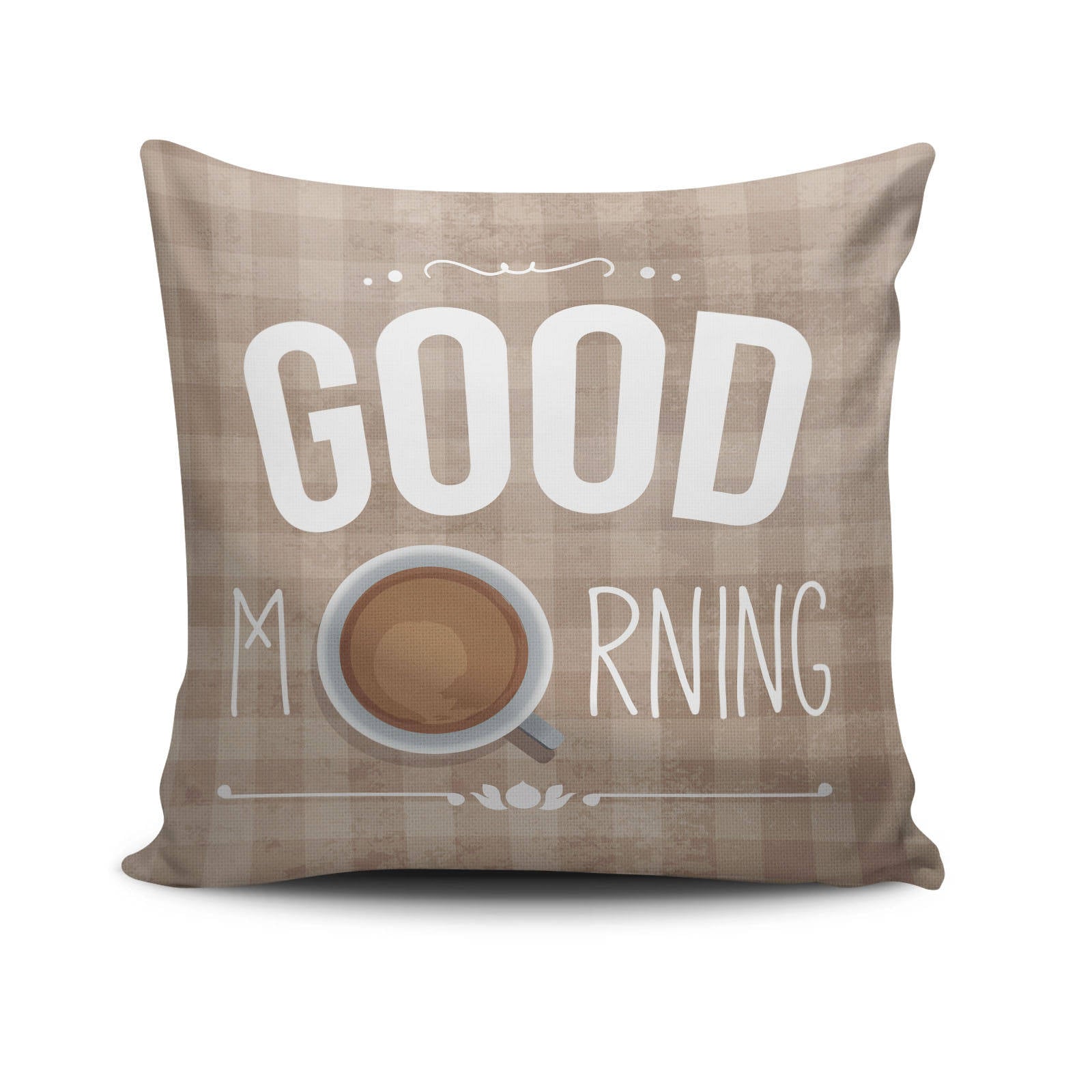 Almofada – 43 x 43 cm – Multicolorido – Algodão e Poliéster