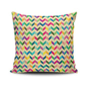 Capa de Almofada – 43 x 43 cm – Multicolorido – 50% Algodão / 50% Poliéster