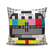 Capa de almofada – 43 x 43 cm – Multicolorido – Algodão/Poliéster