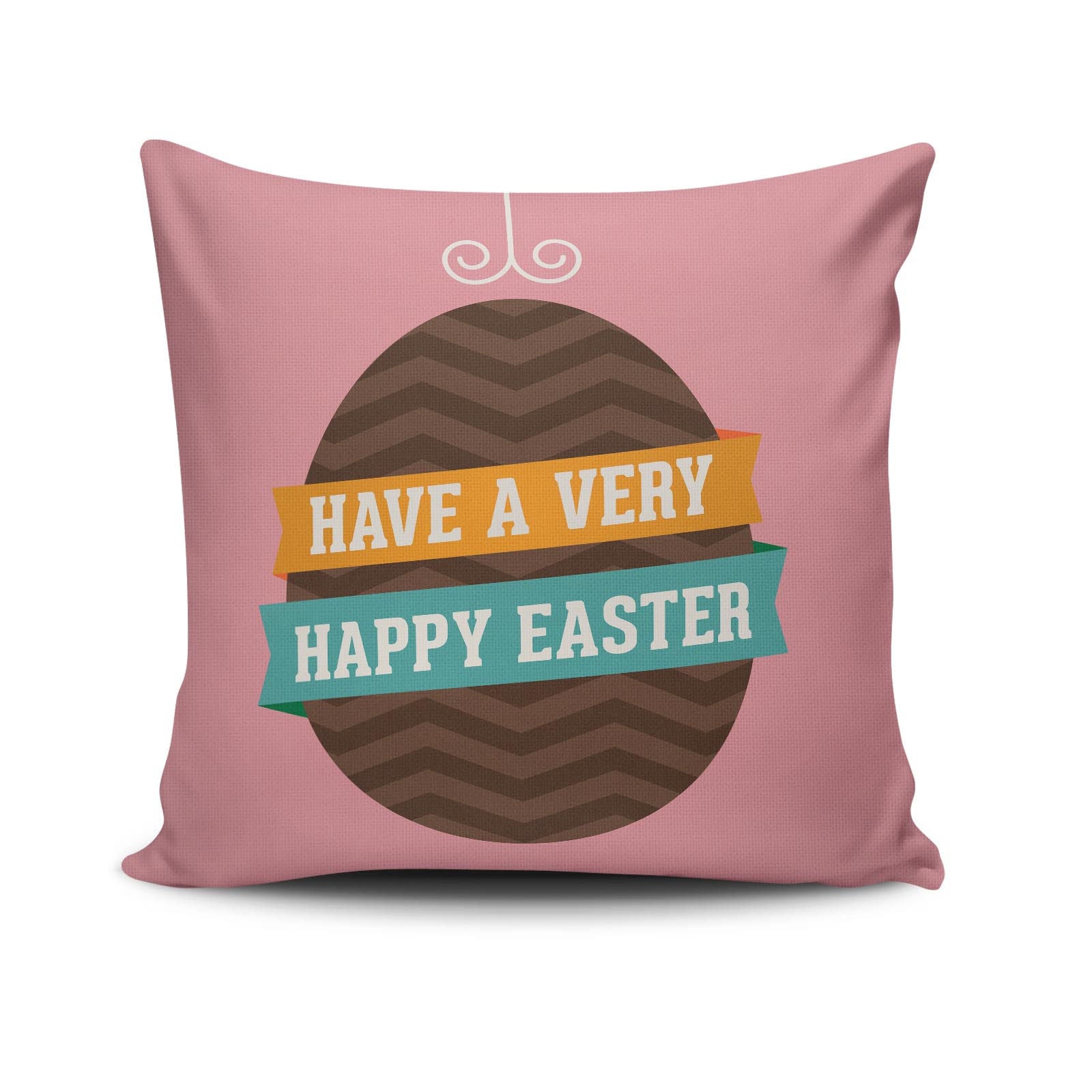 Almofada – 43 x 43 cm – Multicolorido – Algodão e Poliéster