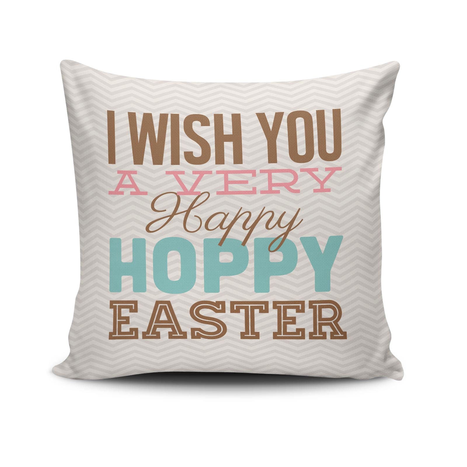 Almofada – 43 x 43 cm – Multicolorido – Algodão e Poliéster