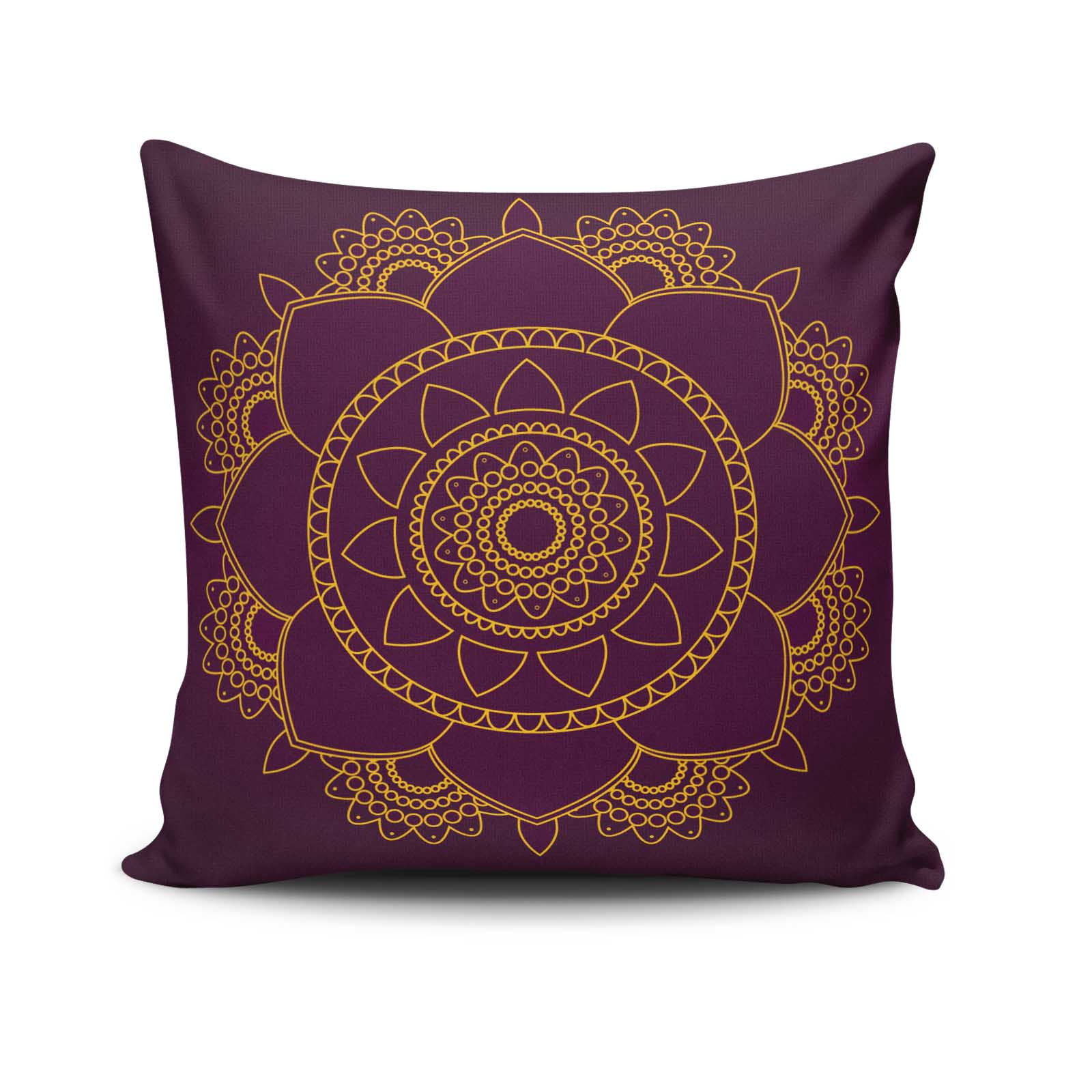 Capa de Almofada – 43 x 43 cm – Multicolorido – 50% Algodão / 50% Poliéster