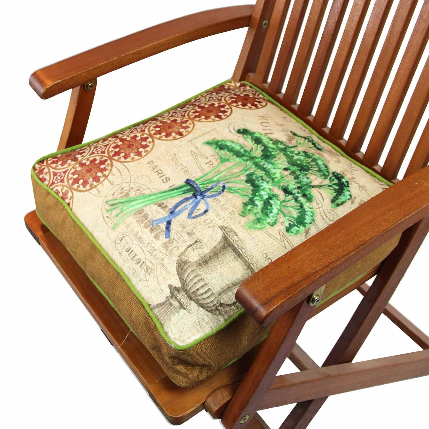 Almofada – 42 x 42 cm – Multicolorido – Algodão/Poliéster